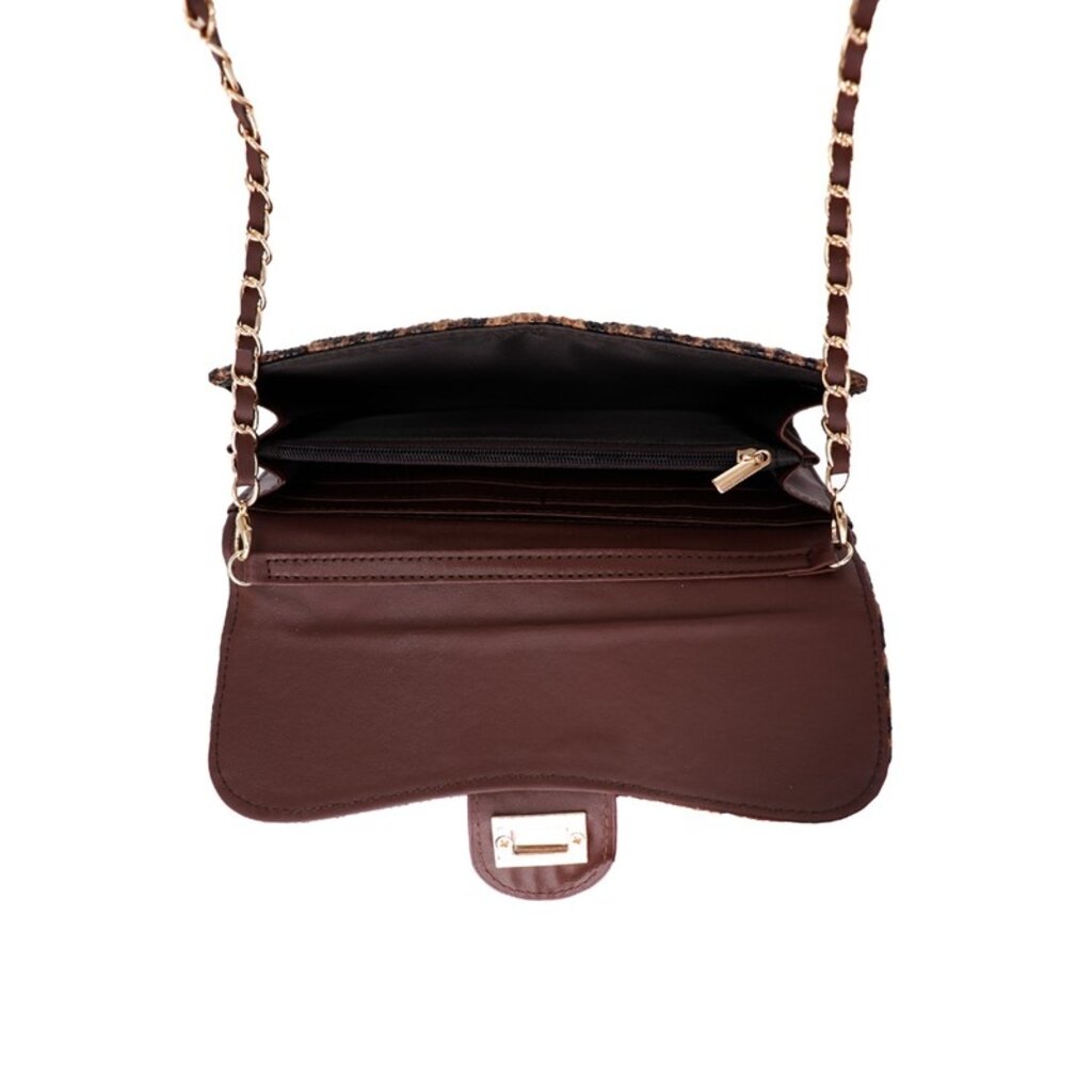 Cap Zone Cap Zone High End Diamond Quilted Clutch Bag