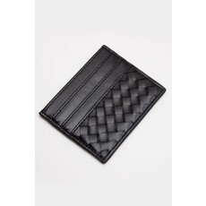 Fashion City Fashion City Woven Braided Card Wallet