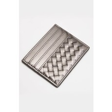 Fashion City Fashion City Woven Braided Card Wallet