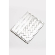 Fashion City Fashion City Woven Braided Card Wallet