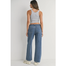 Just Black Denim Just Black Denim Drawstring Wide Leg Pant