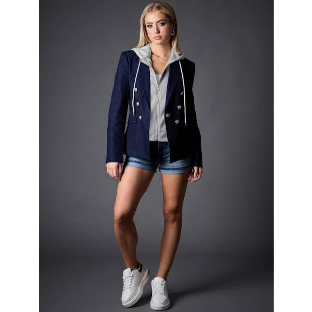 Blue Revival Blue Revival Helen Blazer w/ Hood