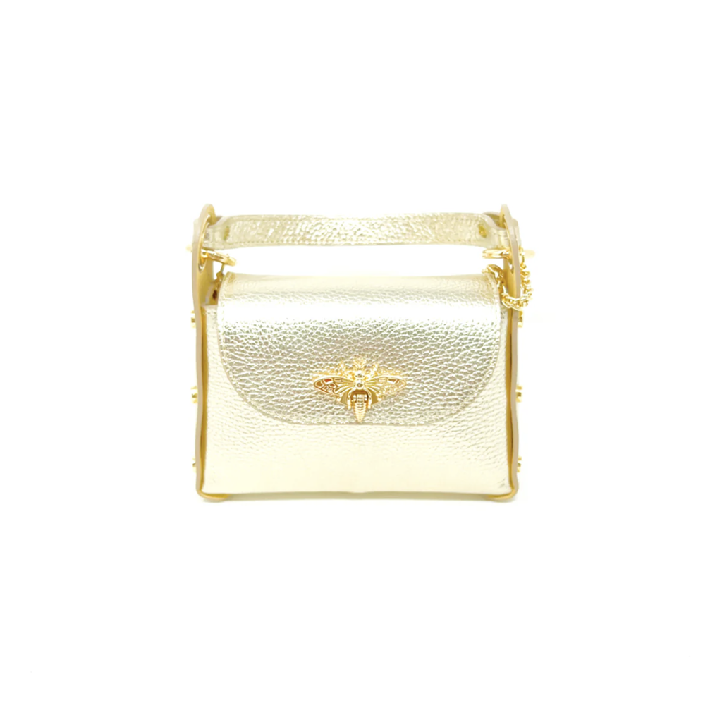 German Fuentes German Fuentes Leather Bee Bag