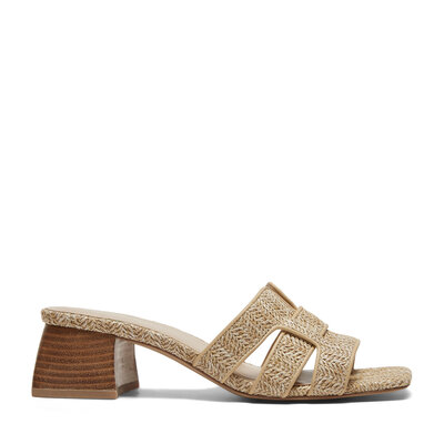 Silent D Piper Raffia Sandal