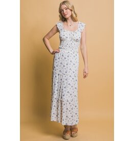 Love Tree Floral Maxi Skirt