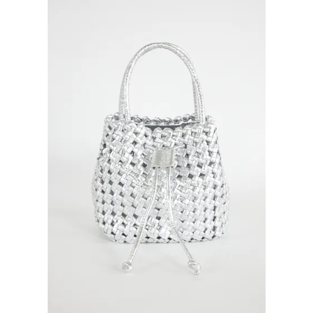 Remi/Reid Remi/Reid Perrie Bucket Mini Woven Square Bag