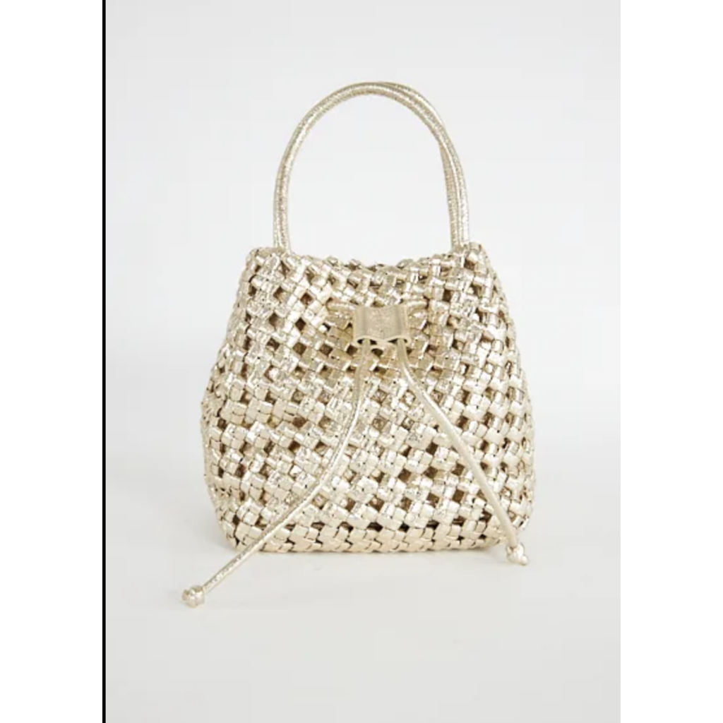 Remi/Reid Remi/Reid Perrie Bucket Mini Woven Square Bag