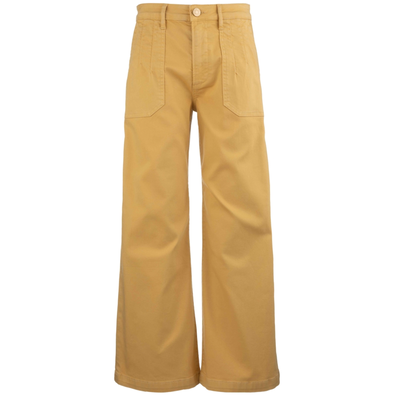 KUT Meg Wide Leg Pants with Pork Chop Pockets