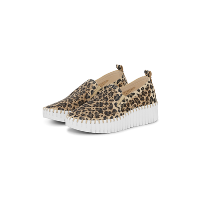 Ilse Jacobsen Tulip Leopard Print Shoe