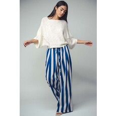 Trend Notes Trend Notes Linen Blend Stripe Pants