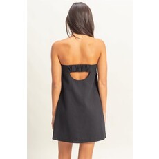 HYFVE HYFVE Washed Strapless Mini Dress