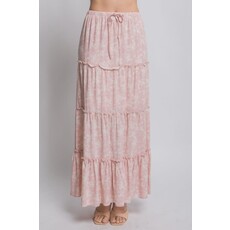 Love Tree Love Tree Floral Printed Maxi Skirt
