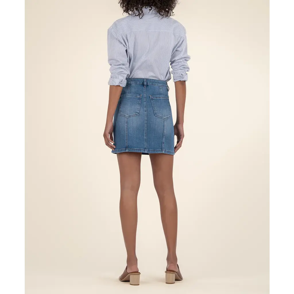 KUT Kut Hayden Jean Skirt