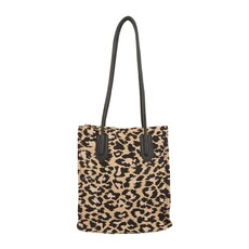 Icco Accessories Icco Accessories Leopard Print Tote Bag