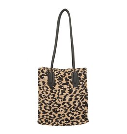 Icco Accessories Leopard Print Tote Bag