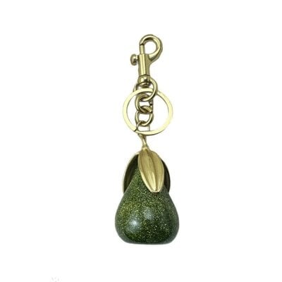 Swan Madchen Gold Pear Keychain Bag Charm