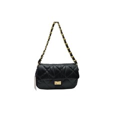 Bo Bags Bo Bags Quilted Metallic Chain Shoulder Handbag