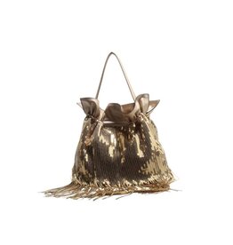 Bo Bags Sequin Fringe Hobo Handbag