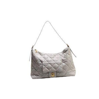 Bo Bags Quilted Modern City Shoulder Handbag