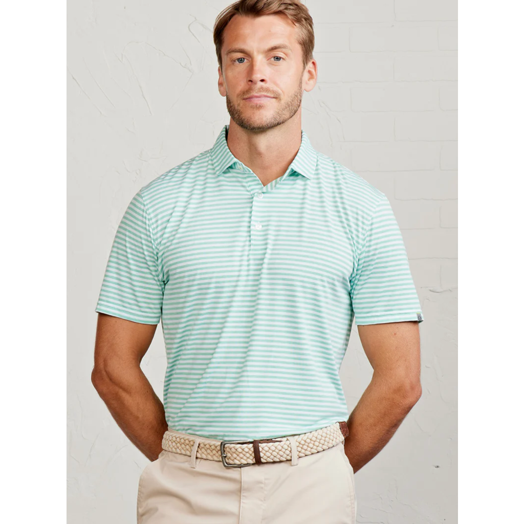 Tasc Performance Tasc Cloud Polo Air Stripe