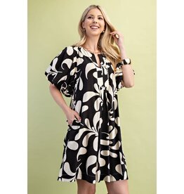 Gigio Printed Mini Dress