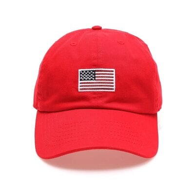 Fashion City American Flag Baseball Cap