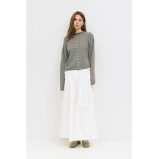 Mod Ref Mod Ref Striped Button Up Cardigan