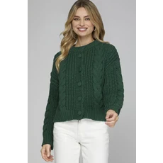 She + Sky She + Sky Cable Knit Sweater Cardigan