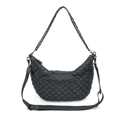 BC Bags Nylon Quilted Shoulder Bag