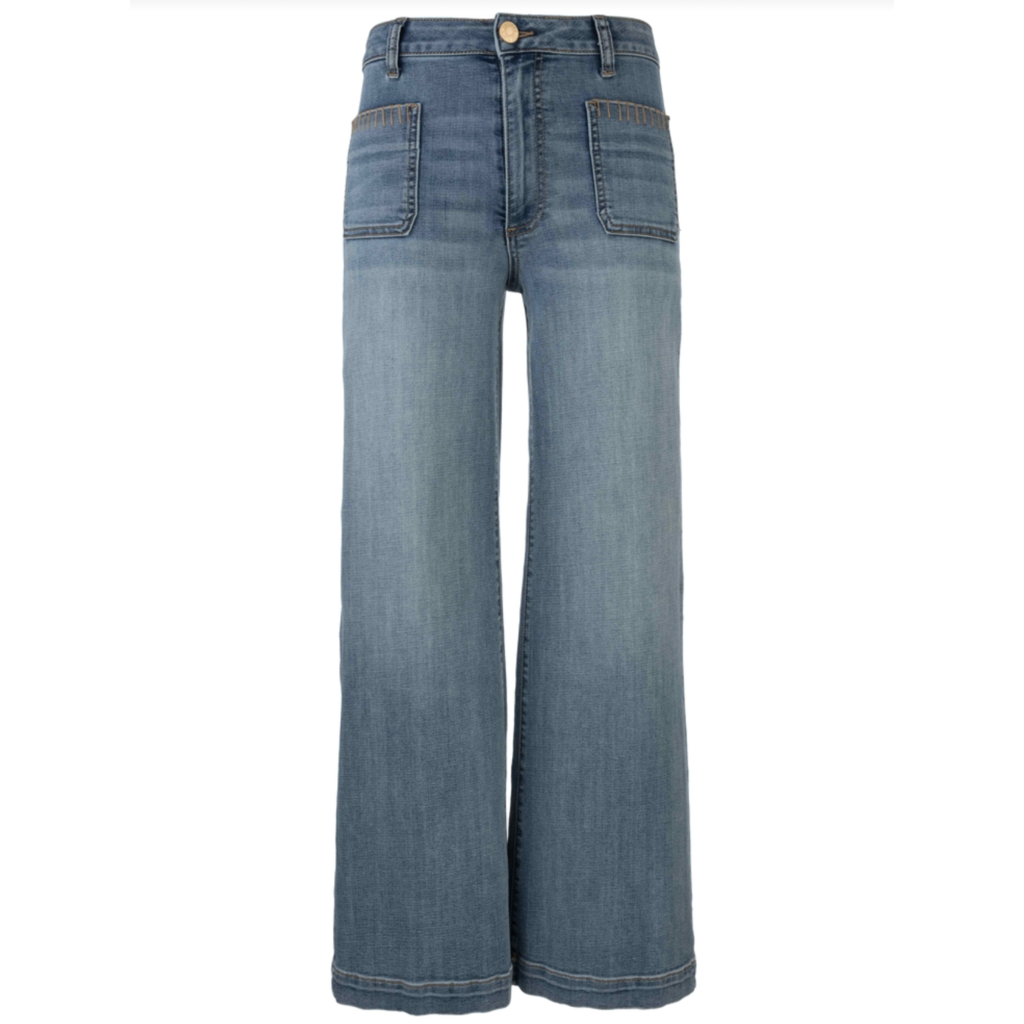 KUT Kut Meg High Rise Wide Leg Jean