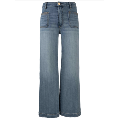 KUT Meg High Rise Wide Leg Jean