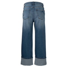 KUT Kut Sienna High Rise Straight Leg Roll Up Jean