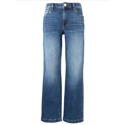 KUT Pattie High Rise Straight Leg Jean