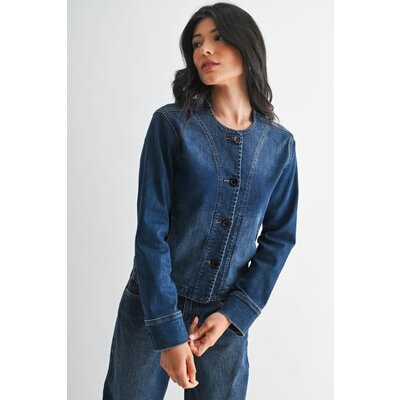Just Black Denim Barrel Jacket