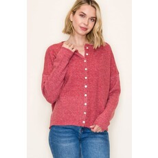 Staccato Staccato Crew Neck Cardigan Sweater