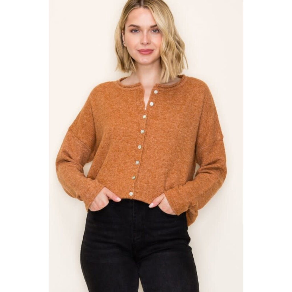 Staccato Staccato Crew Neck Cardigan Sweater