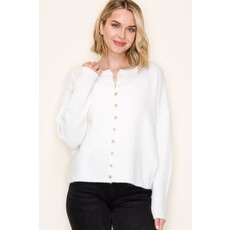 Staccato Staccato Crew Neck Cardigan Sweater