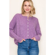 Staccato Staccato Crew Neck Cardigan Sweater