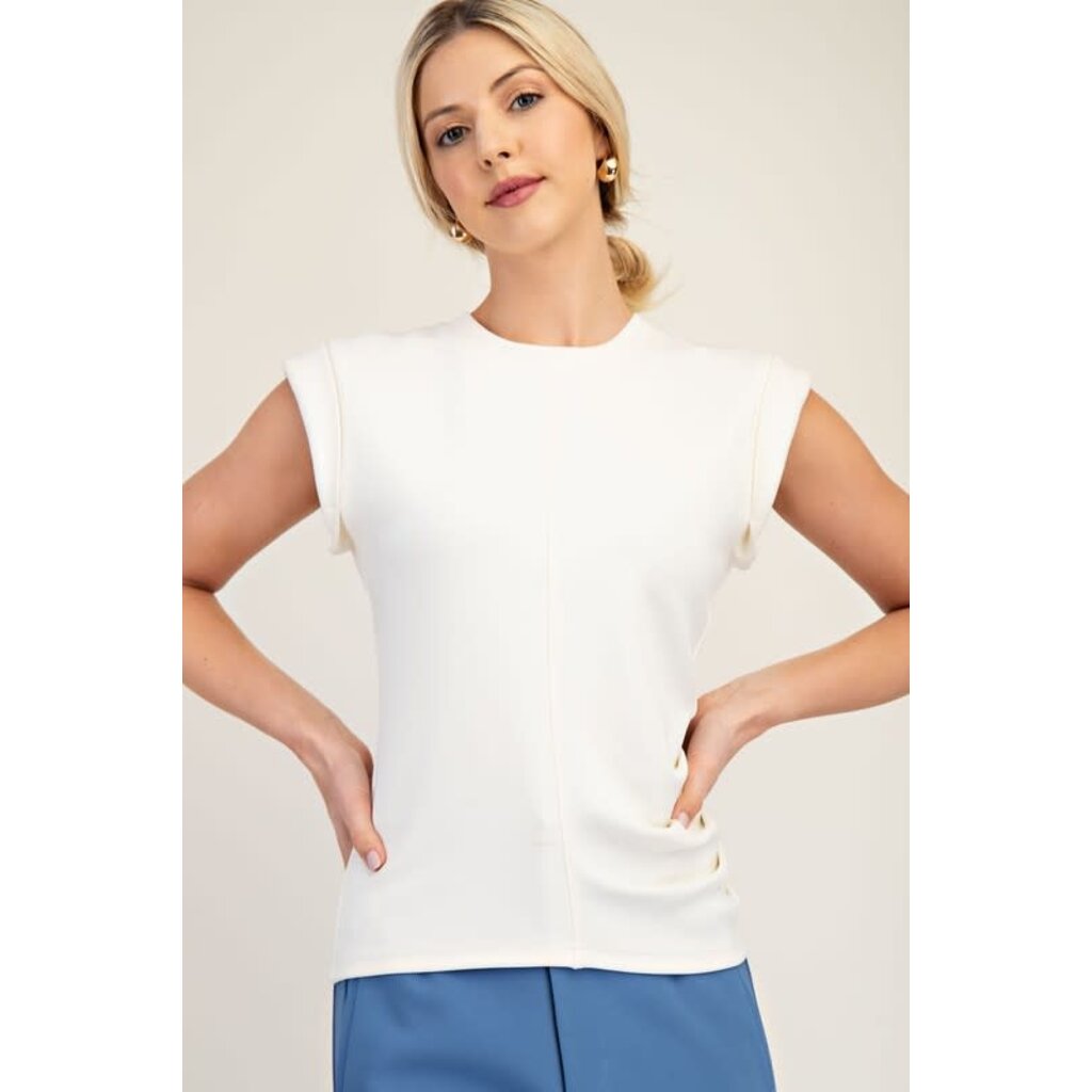 Glam Glam Rustic Gathered Top