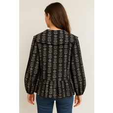 Fate Fate Oversized Peplum Hem Blouse