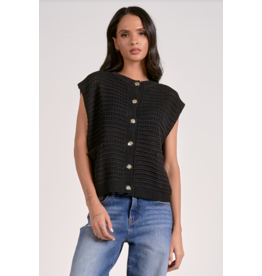 Elan Textured Button Down Sweater