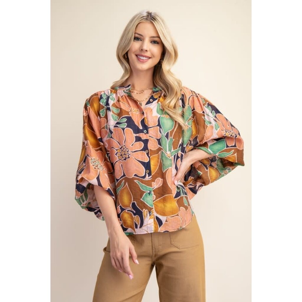 Gigio Gigio Batwing Blouse