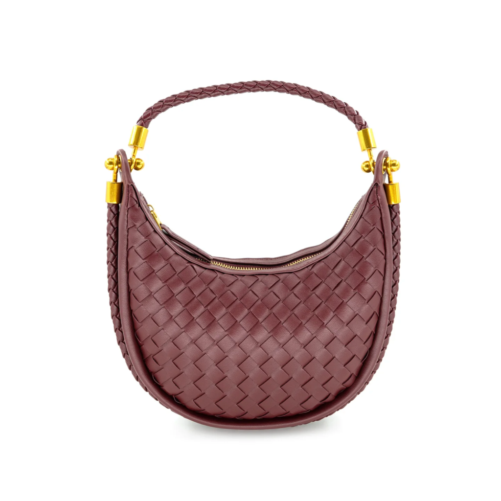 BC Bags BC Bags Mini Woven Hobo Bag