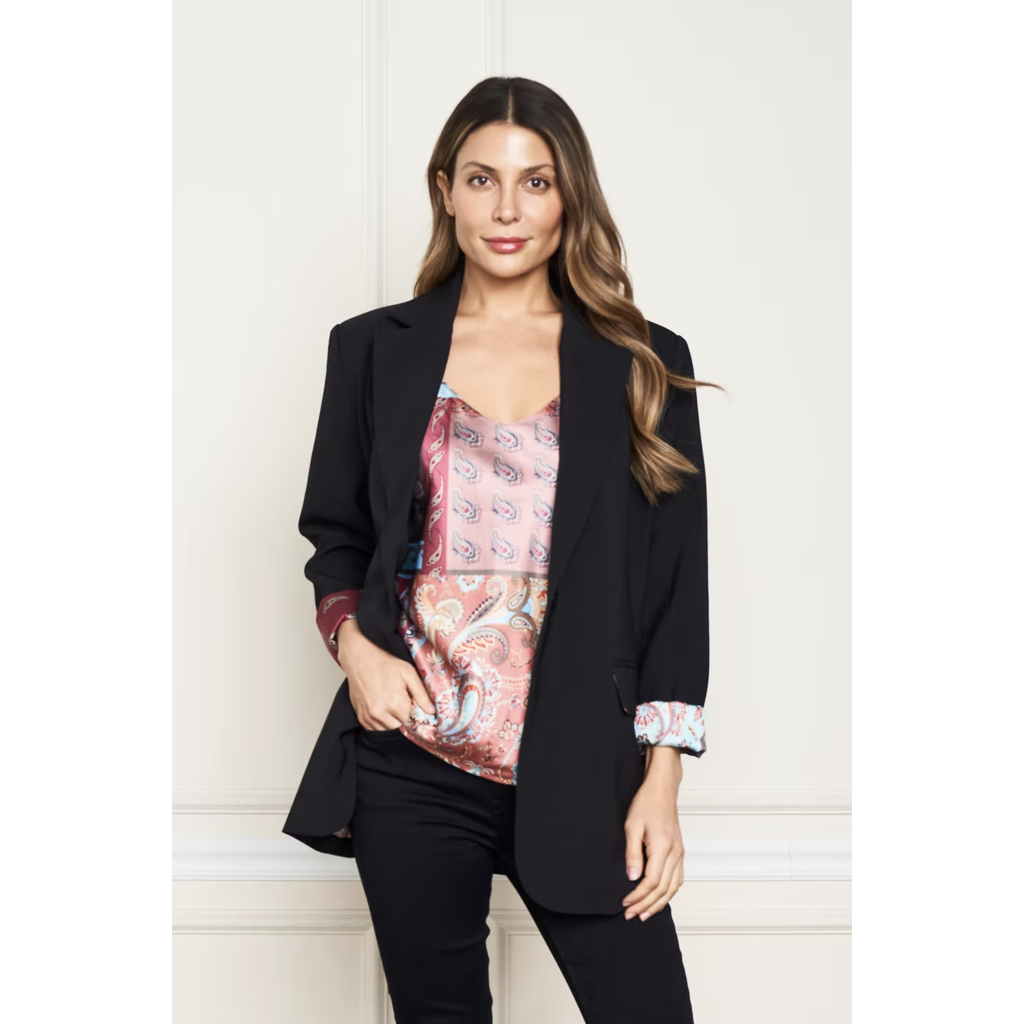 Paparazzi by Biz Paparazzi Gabardine Boyfriend Blazer