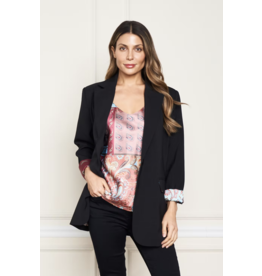 Paparazzi by Biz Gabardine Boyfriend Blazer