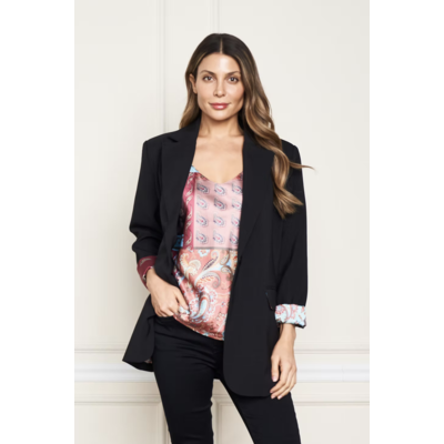 Paparazzi by Biz Gabardine Boyfriend Blazer