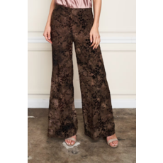 Paparazzi by Biz Paparazzi Flocked Ity Palazzo Pant