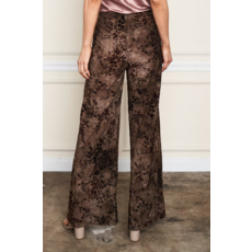 Paparazzi by Biz Paparazzi Flocked Ity Palazzo Pant