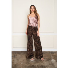 Paparazzi by Biz Paparazzi Flocked Ity Palazzo Pant