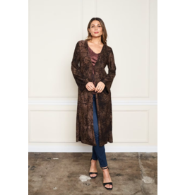 Paparazzi by Biz Flocked Ity Kimono